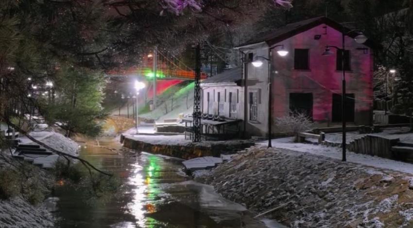 Sivas'a Nisan sürprizi: Gece vakti şehir merkezinde görüldü!