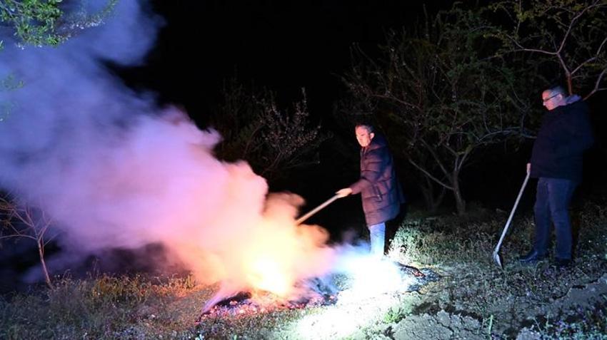 Tüm ilçe sabaha kadar uyumadı! 11 Nisan’a kadar sürecek: 500 tonluk serveti böyle koruyorlar!