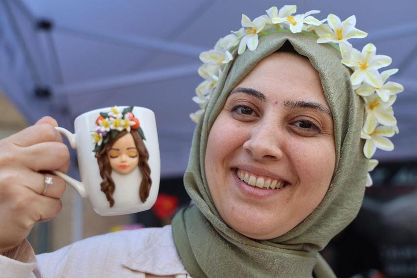 Adana'da Kozan Portakal Çiçeği Festivali'nde Osmanlı geleneği yaşatıldı, ciğer tezgahları davul zurna ile şenlendi