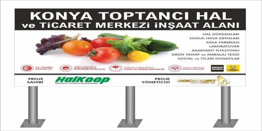 Konya yeni sebze ve meyve halinin yeri belli oldu! İnşaat başlıyor! Temeli atılacak
