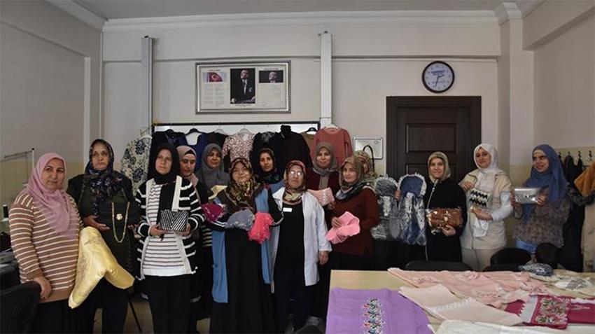 Gaziantepli kadınlar resmen çöpten para kazanıyor! Atık malzeme ile patron oldular