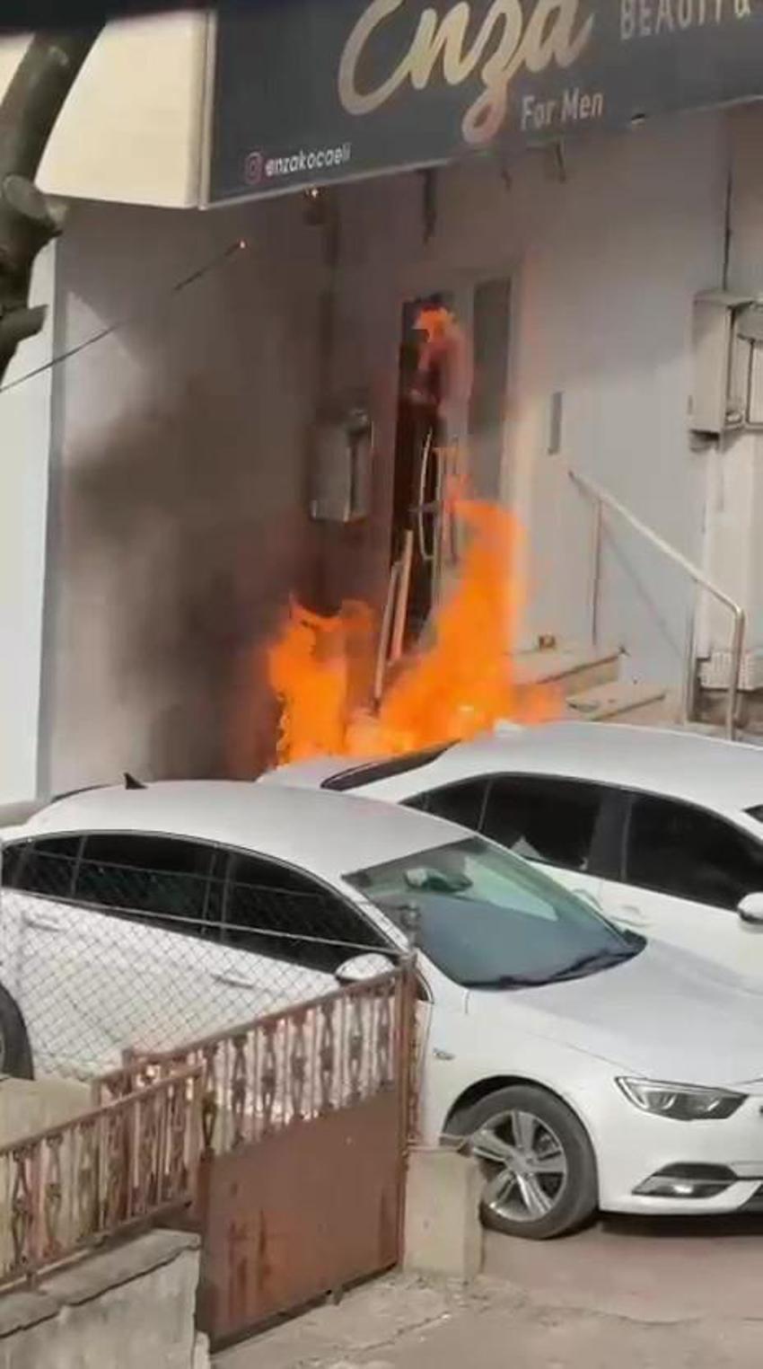 Kocaeli'de film sahnesi gibi anlar! Doğal gaz kokusunun ardından kabusu yaşadılar