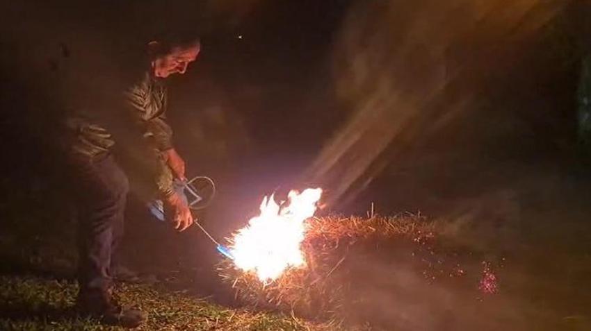 Iğdır'da gece yarısı bahçelere akın ettiler! Asırlık yöntemle nöbet başladı