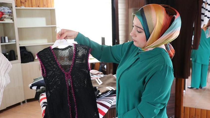 Siirtli kadınlar atıklardan para kazanıyor: Hepsini tekstil atıklarından yapıyorlar: Hem meslek hem kazanç kapısı sağlıyor