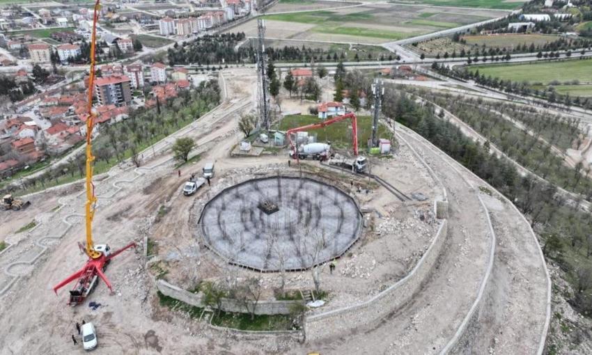 Isparta'ya inşa ediliyor! Çünür Tepesi'nde sosyal tesis cazibe merkezi olacak