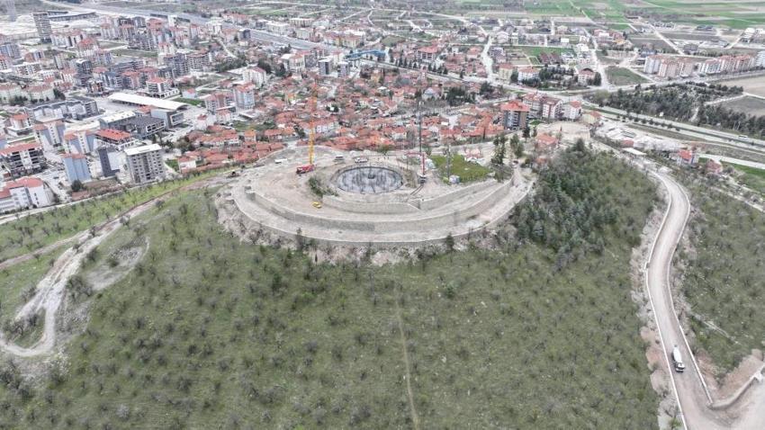 Isparta'ya inşa ediliyor! Çünür Tepesi'nde sosyal tesis cazibe merkezi olacak