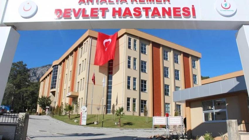 Antalya Kemer'de devlet hastanesinde hayata geçti! Kullanıma kapatıldı