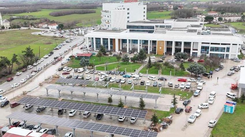 Bafra Devlet Hastanesi GES projesi tamamlandı: Günlük 50 bin TL tasarruf