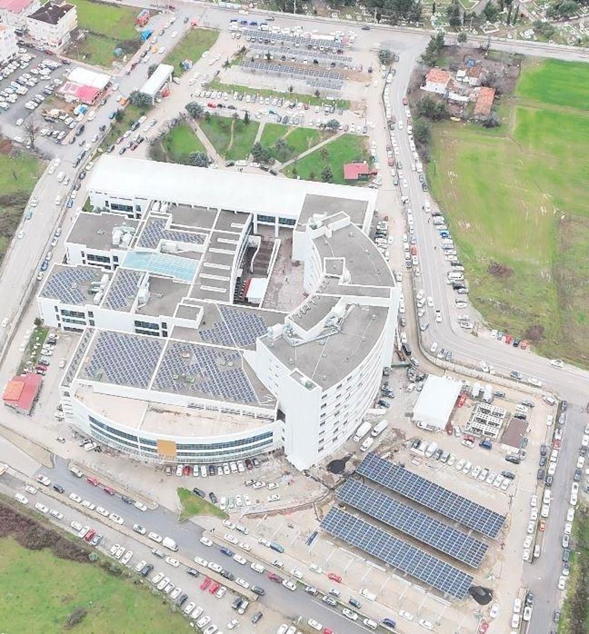Bafra Devlet Hastanesi GES projesi tamamlandı: Günlük 50 bin TL tasarruf