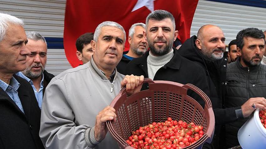 Manisa'da 2026'nın ilk hasadı yapıldı! Kilogramı gram altınla yarışıyor: Don olmadı, verim tavan yaptı, üreticinin yüzü gülüyor