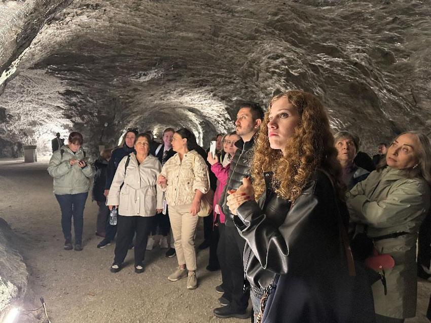 1934 yılında başlayana Turistik Tuz Ekspresi 2026'nın ilk seferini yaptı: Ziyaretçiler Çankırı'ya hayran kaldı