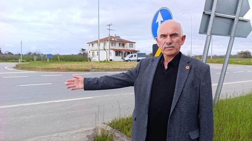 Karasu'da yüzlerce kazanın meydana geldiği ve can kayıplarının olduğu kavşakta 'trafik ışığı talebi reddedildi' iddiası