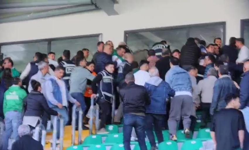 Muğlaspor-Şanlıurfaspor maçı sonrası olay patladı! Yöneticiler hastanelik oldu