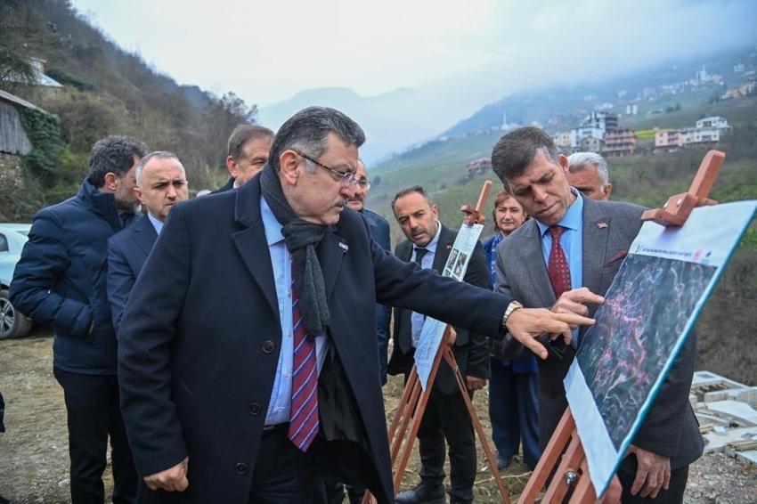 Trabzon'da bir köye tarihi yatırım! İki proje, 227 milyon TL!