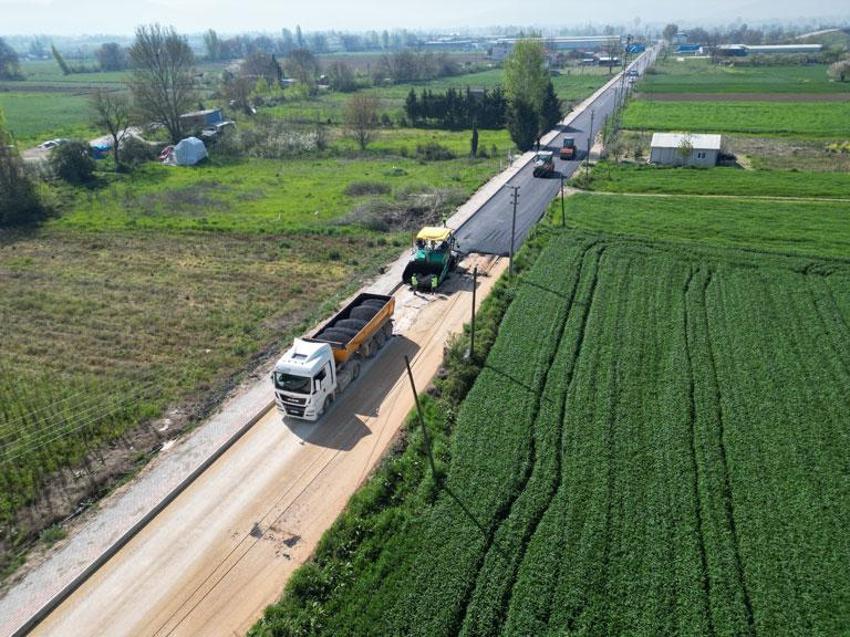 Bursa Büyükşehir Belediyesi İnegöl’ün daha güvenli ve konforlu ulaşımı için harekete geçti
