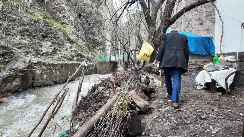 Şırnak'ta görülmemiş önlem: Sel sularına karşı vatandaş geliştirdi!