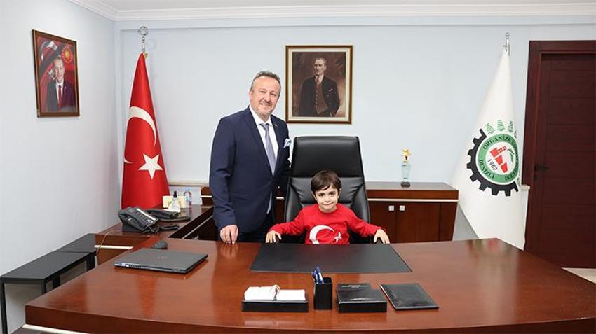 Denizli OSB’de 23 Nisan gururu! Minikler sanayinin dümenine geçti