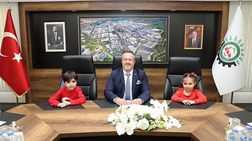 Denizli OSB’de 23 Nisan gururu! Minikler sanayinin dümenine geçti