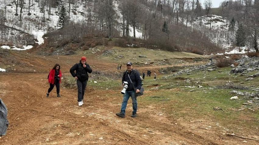 Kocaeli'de bu yıl da görüldü: Foto safariyle ölümsüz kareler yakalandı