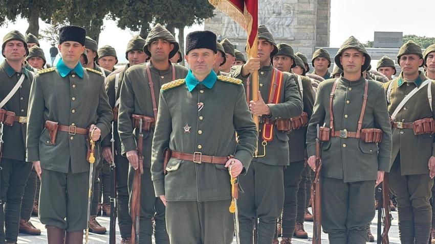 Çanakkale Savaşları'nda büyük destan yazan 57. Alay Birliği, 111 yıl sonra yeniden kuruldu