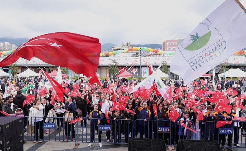 Bursa'da Osmangazi Belediyesi’nden çocuklara 3 gün sürecek bayram hediyesi
