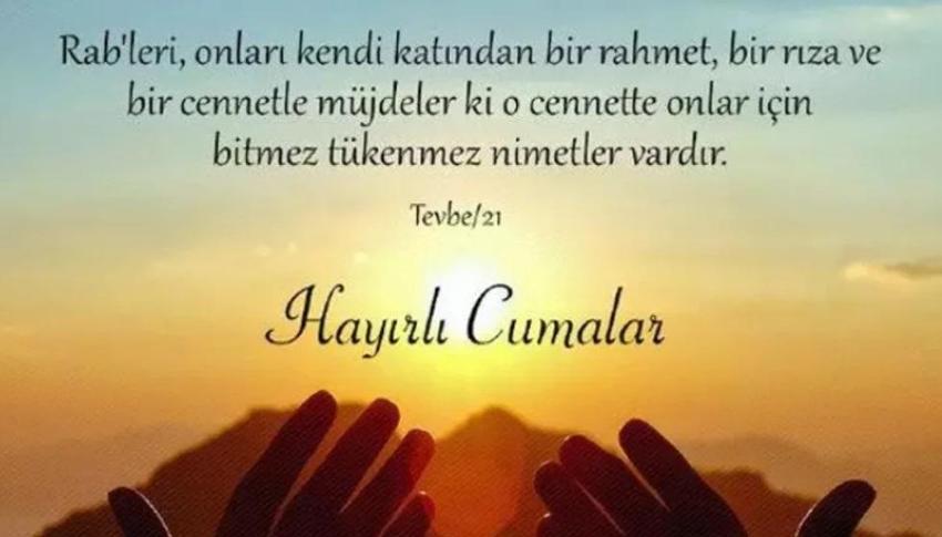 YENİ CUMA MESAJLARI | Hayırlı Cumalar, Ayetli, Hadisli, Dualı ve Resimli Cuma Mesajları! En Çok Gönderilen Cuma Mesajları