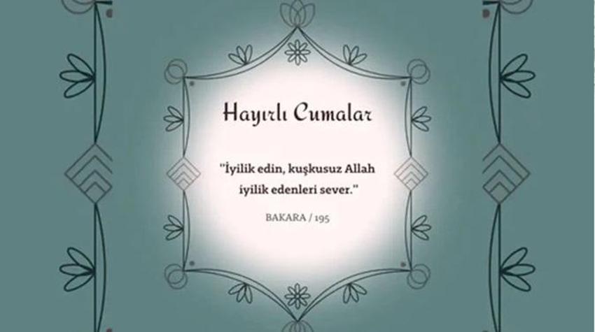 YENİ CUMA MESAJLARI | Hayırlı Cumalar, Ayetli, Hadisli, Dualı ve Resimli Cuma Mesajları! En Çok Gönderilen Cuma Mesajları