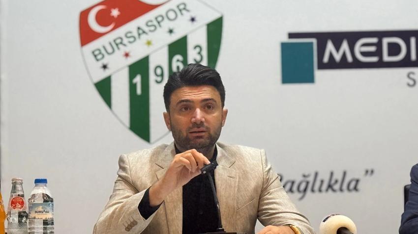 Bursaspor'un yeni hocasını Enes Çelik açıkladı
