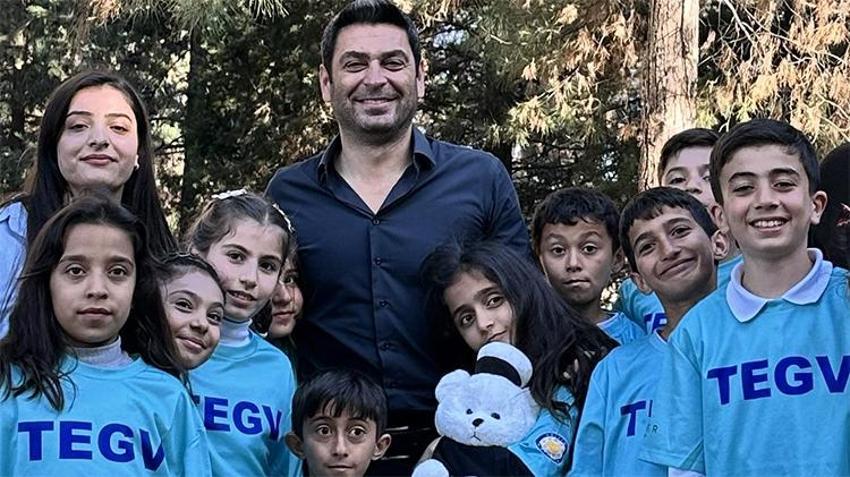 Ozan Akbaba, TEGV çocuklarını “Uzak Şehir” setinde ağırladı