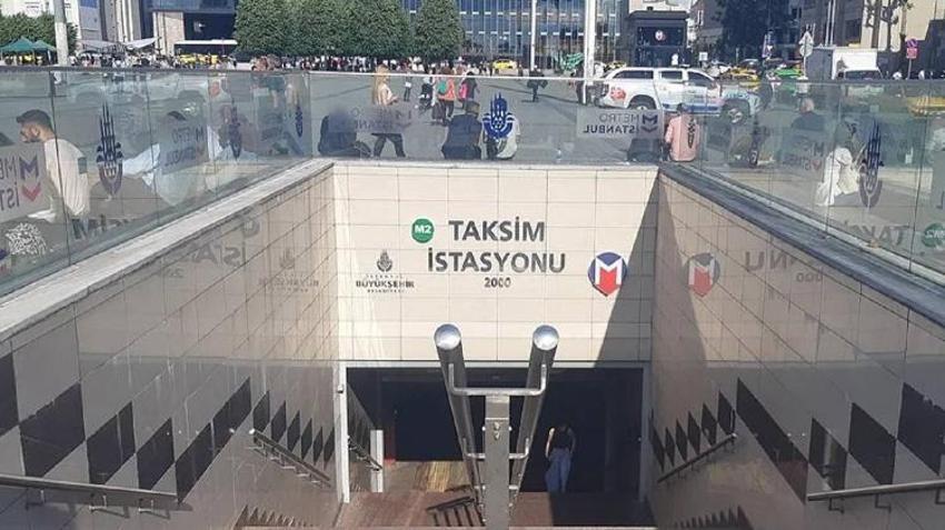 Yenikapı-Hacıosman metrosunun Taksim durağı ile Fünüküler hattı işletmeye kapatıldı