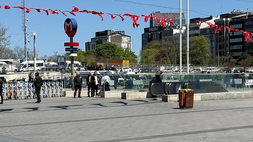 Yenikapı-Hacıosman metrosunun Taksim durağı ile Fünüküler hattı işletmeye kapatıldı
