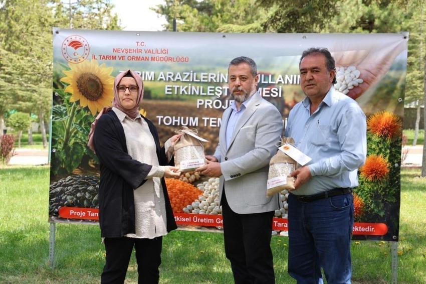 Nevşehir'de 22 yon dağıtımı yapıldı: Çiftçilerin yüzü güldü