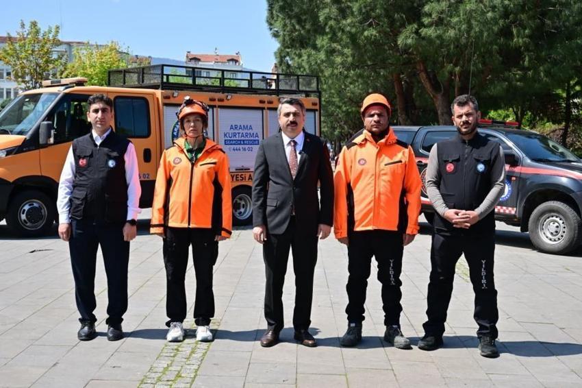 Bursa'dan Türkiye'ye örnek: Afet yönetiminde 'ağır seviye' tescili alan ilk belediye oldu! 91 kişilik ekip uluslararası standartta!