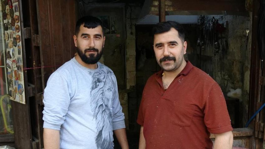 Gaziantep'te baba mesleğini sürdürmek için 80 bin TL'ye razı oldular