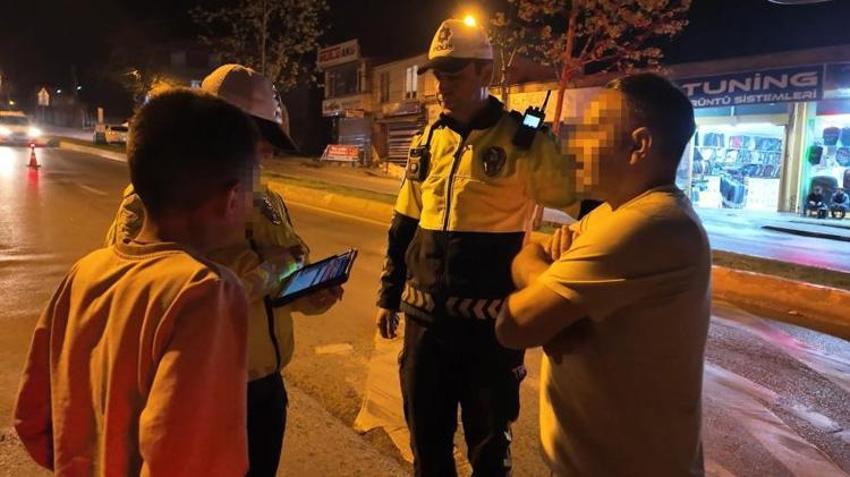 13 yaşındaki çocuğa direksiyonu verdi, savunması pes dedirtti