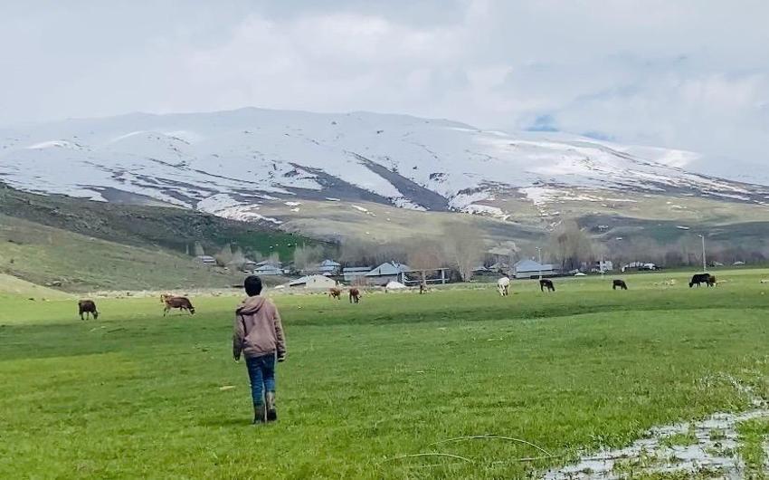 Ağrı'da iki mevsim bir arada! Şehirde kısa mesafede yaşanan iklim farkı şaşırtıyor