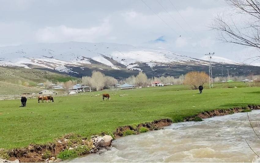 Ağrı'da iki mevsim bir arada! Şehirde kısa mesafede yaşanan iklim farkı şaşırtıyor