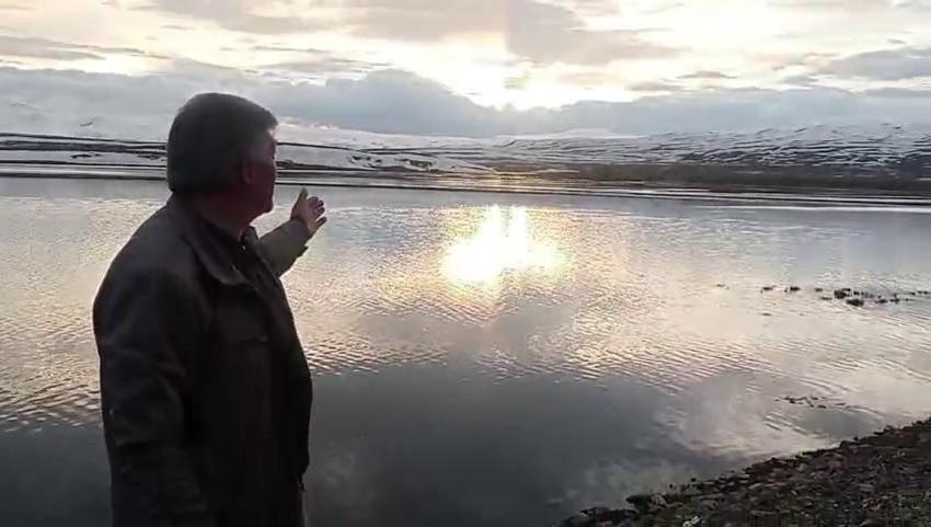 Kar suları eridi, bahar yağmurları vurdu: Doğu Anadolu'da görsel şölen başladı! Aras Nehri'nde su seviyesi tavan yaptı
