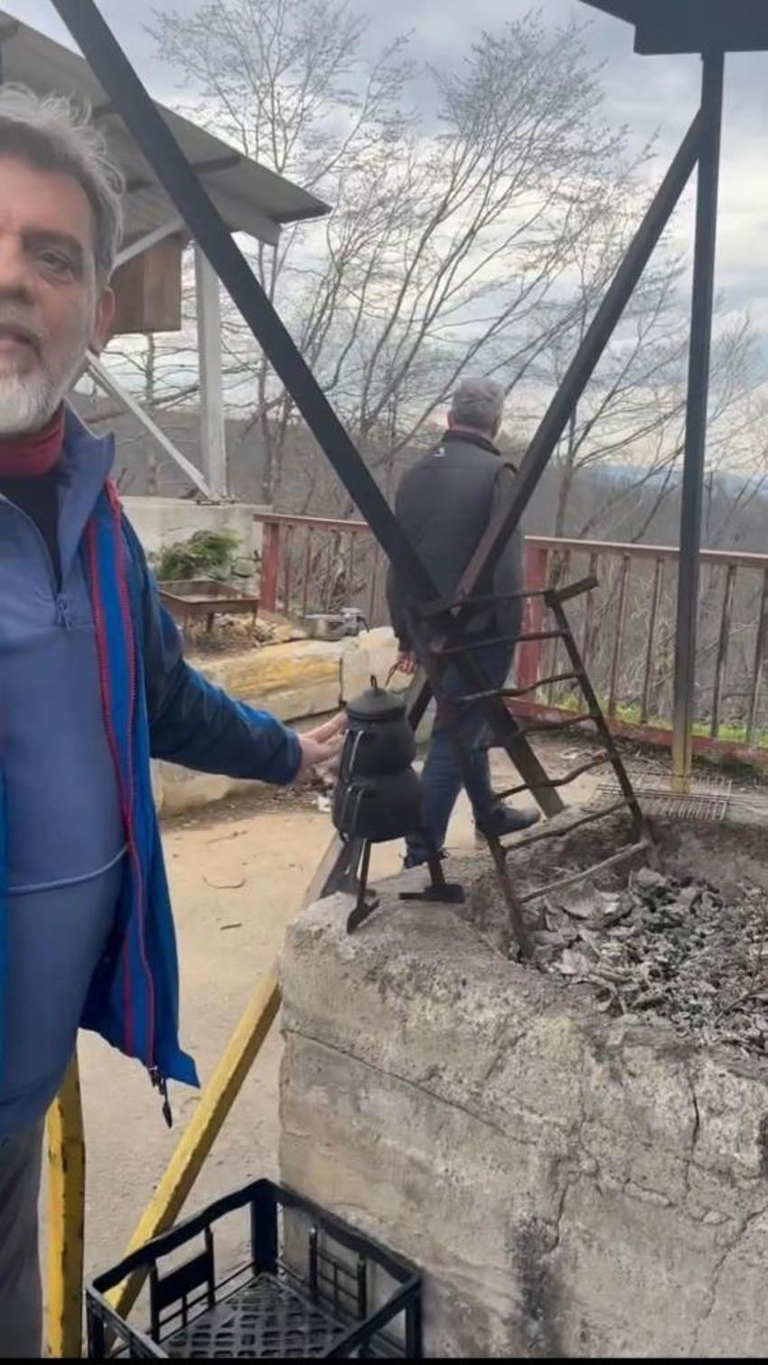 Trabzon'da yayla yolunda fark edildi: Ne düşünülerek konuldu merak ediliyor!