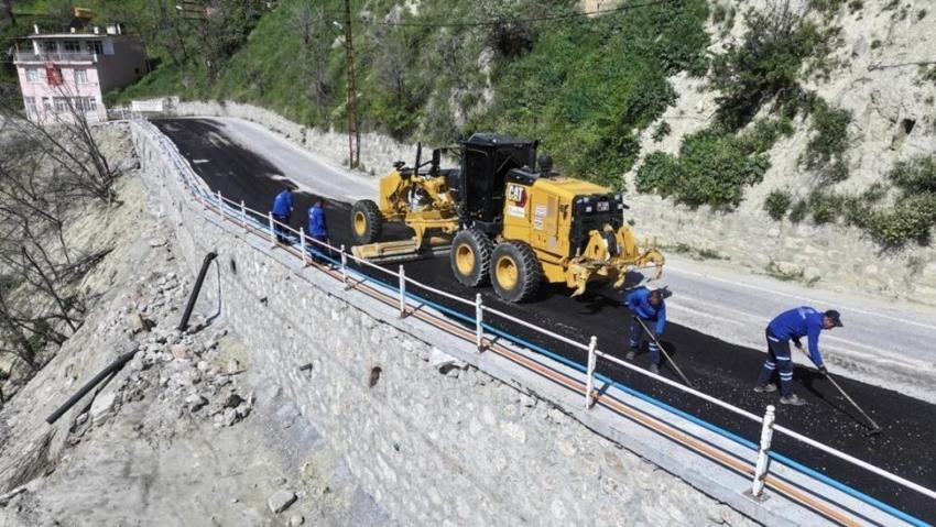 Denizli'nin Babadağ ilçesine yapıldı: 86 metre uzunluğunda imal edildi!