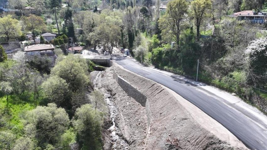 Denizli'nin Babadağ ilçesine yapıldı: 86 metre uzunluğunda imal edildi!