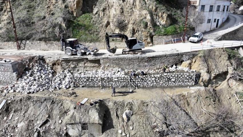 Denizli'nin Babadağ ilçesine yapıldı: 86 metre uzunluğunda imal edildi!