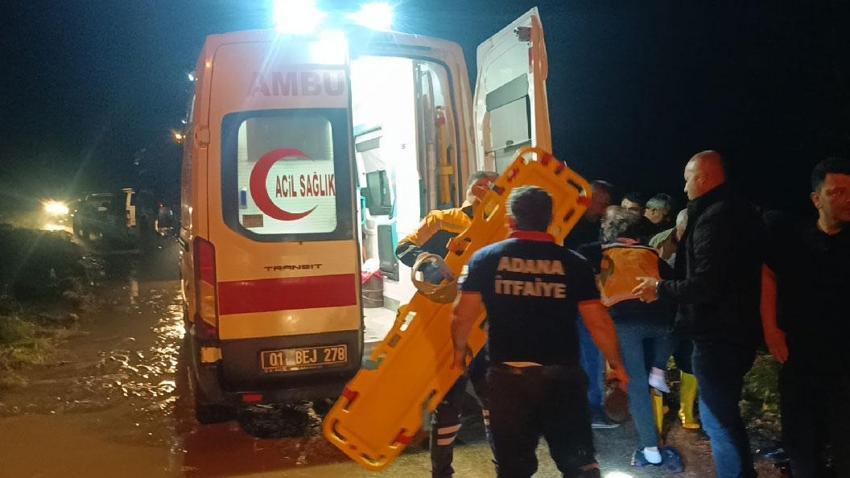 Sağanak yağış Kozan’da sel faciası getirdi: Araçtan atlayan 2 kişiden biri hayatını kaybetti