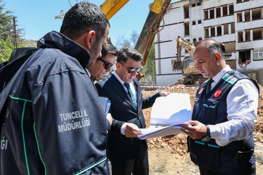 Tunceli'de rezerv alan ilan edildi dev kentsel dönüşüm projesi resmen başladı