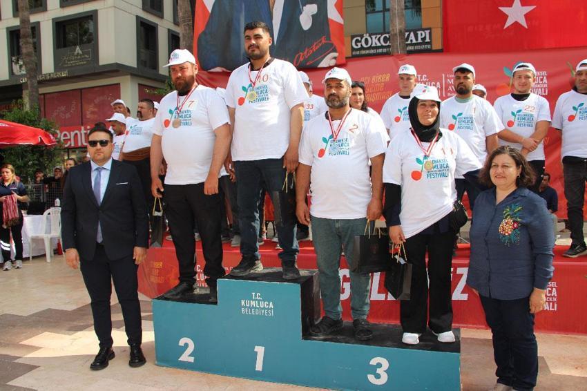 Antalya'da düzenlenen en acı yarışmada altın için mücadele ettiler