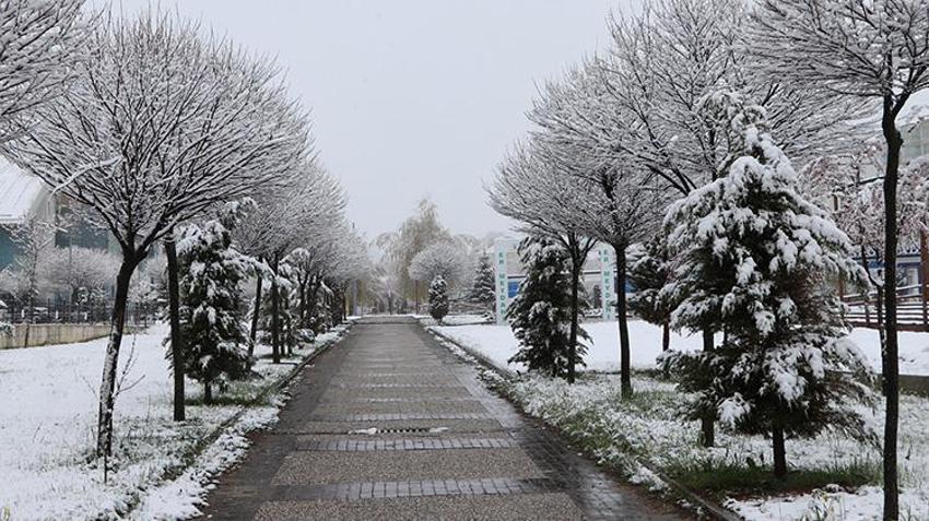 Mayıs ayında kar sürprizi! Yozgat beyaza büründü