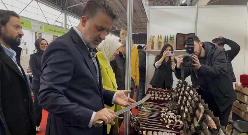 Bursa'da 'Bıçak Festivali' coşkusu, Türkiye'nin dört bir yanından gelen ustalar hünerlerini sergiledi