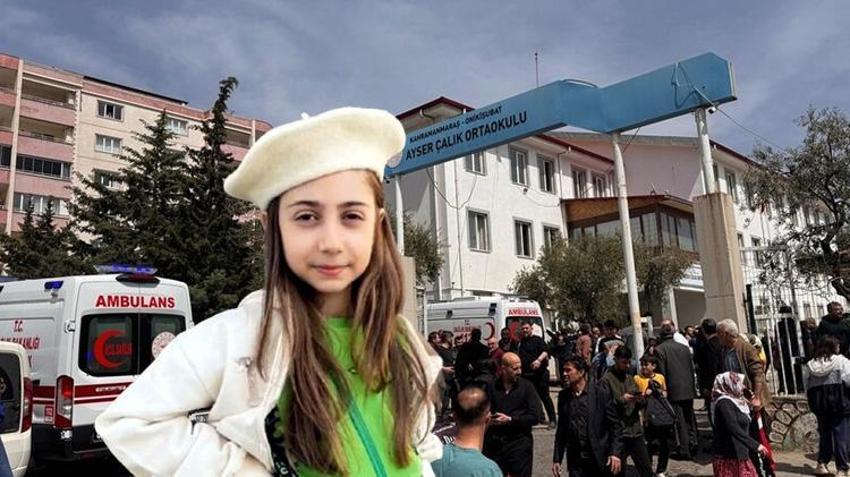 Kahramanmaraş’tan acı haber geldi! Okul saldırısında yaralanan Almina hayatını kaybetti
