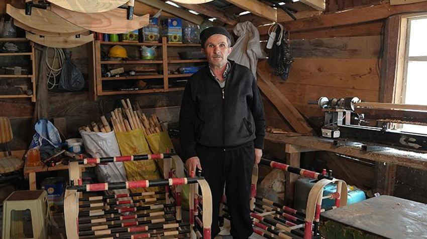 Samsun'un son beşik ustası! Aile mesleğine sahip çıktı 50 yıl ekmeğini yedi
