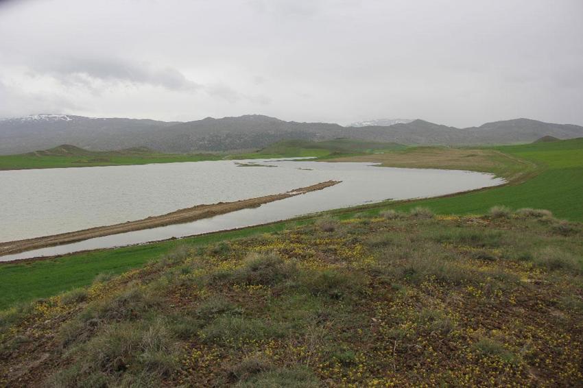 Sivas'ta kar sularının erimesiyle tarım arazileri sular altında kaldı, 30 hane ile ulaşım kesildi